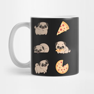 Pug and Pizzas Mug